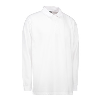 HACCP Herren Polo 1/1-Arm | bis 6XL, Farben: weiß