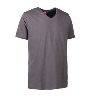 HACCP Herren T-Shirt V-Ausschnitt | bis 6XL, Farben: grau