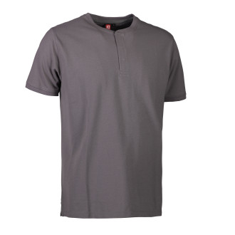 HACCP Herren Polo Catalina-Kragen | bis 6XL, Farben: grau