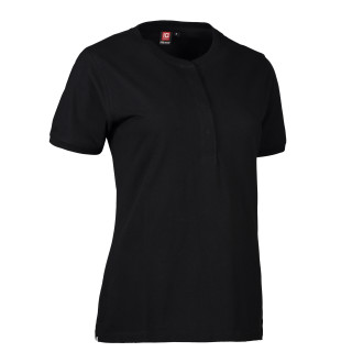 HACCP Damen Polo Catalina-Kragen | bis 6XL, Farben: schwarz