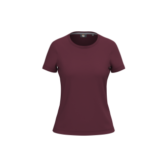 Damen T-Shirt ANTIBAKTERIELL | bis 3XL, Farben: wine