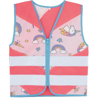 Kinder-Warnweste ACTION, Motive: Einhorn