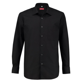 PETERMANN Premium Hemd 1/1-Arm | bügelfrei, Farben: schwarz, Herren Hemden Größen: 41