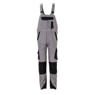 NORIT Herren Latzhose, Farben: zink