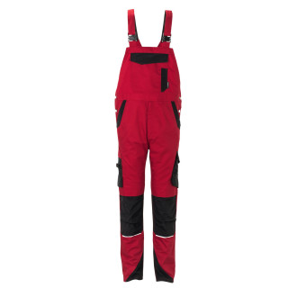 NORIT Herren Latzhose, Farben: rot