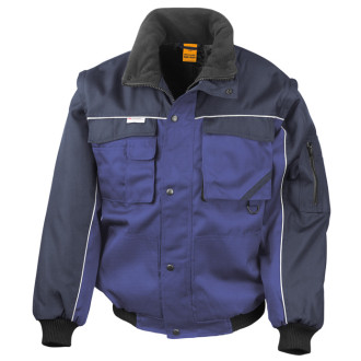 Heavy Duty Jacket 2 in 1 | bis 3XL, Farben Result: royal/navy