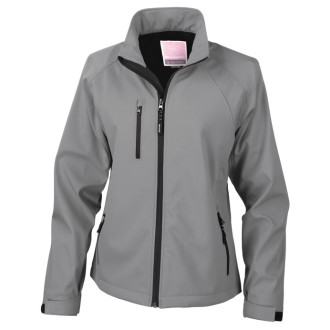 Ladies Softshelljacke BASE LAYER | bis 2XL, Farben: silver grey