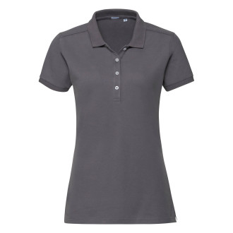 Ladies Stretch Polo - Mischgewebe | bis 2XL, Farben: convoy grey
