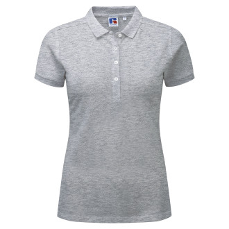 Ladies Stretch Polo - Mischgewebe | bis 2XL, Farben: light oxford