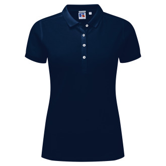 Ladies Stretch Polo - Mischgewebe | bis 2XL, Farben: navy