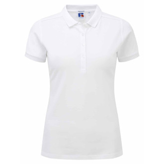 Ladies Stretch Polo - Mischgewebe | bis 2XL, Farben: white
