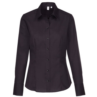 Seidensticker REGULAR Fit Bluse 1/1-Arm | BÜGELFREI, Farben: schwarz