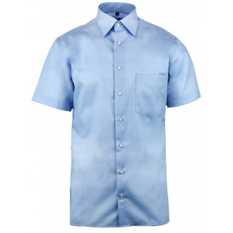 Business Premium Hemd 1/2-Arm | bügelfrei, Farben: hellblau, Größen: 38