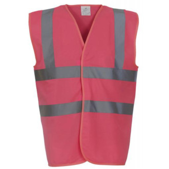 Warn- und Signalweste | 13 Farben, Farben: pink