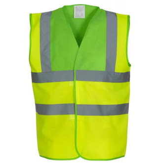 Warn- und Signalweste | mehrfarbig, Farben YOKO: yellow/lime