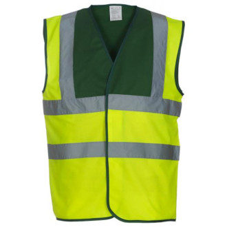 Warn- und Signalweste | mehrfarbig, Farben YOKO: yellow/paramedic