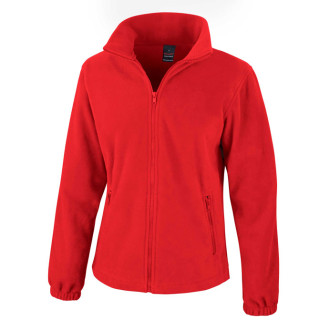 Womens Fleecejacke Fashion Fit | Grössen XS - XXL, Farben: flame red