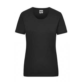 Damen Workwear-Tshirt, Baumwolle| bis 2XL, Farben: black
