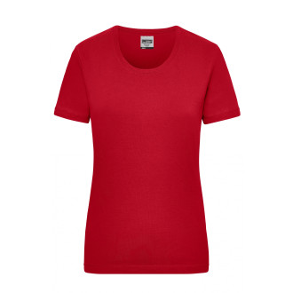 Damen Workwear-Tshirt, Baumwolle| bis 2XL, Farben: red