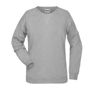 Ladie´s Sweat - Mischgewebe | bis 3XL, Farben: grey heather
