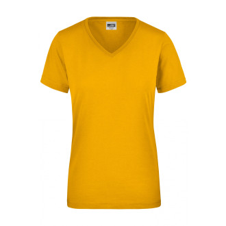 Damen Work-Tshirt | bis 4XL | Mischgewebe, Farben: gold yellow