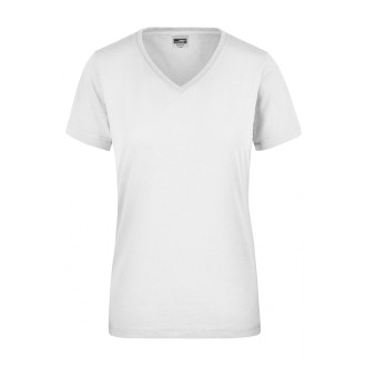 Ladies Workwear-T-Shirt Mischgewebe | bis 4XL, Farben: weiß