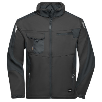 Softshelljacke -STRONG- | bis 6XL, Farben: black