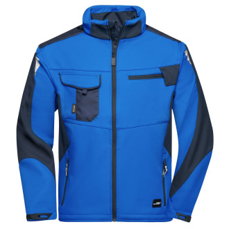 Softshelljacke -STRONG- | bis 6XL, Farben: royal/navy