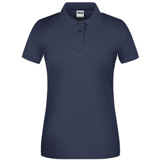 Ladies Bio Workwear Polo | bis 4XL, Farben James & Nicholson: navy