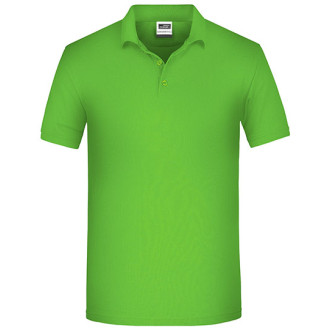 Men's Bio Workwear Polo | bis 6XL | Mischgewebe, Farben: lime