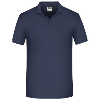 Men's Bio Workwear Polo | bis 6XL | Mischgewebe, Farben: navy