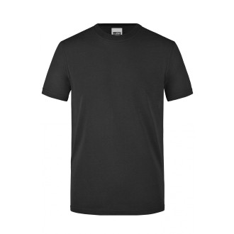 Herren Work-Tshirt | bis 6XL | Mischgewebe, Farben: black