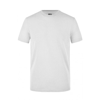 Herren Work-Tshirt | bis 6XL | Mischgewebe, Farben: white
