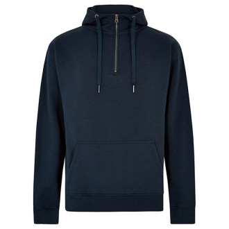 1/4 Zip Hoodie | bis 3XL, Farben: navy