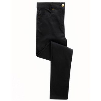 Ladies' Performance Chino Jeans, Farben: black