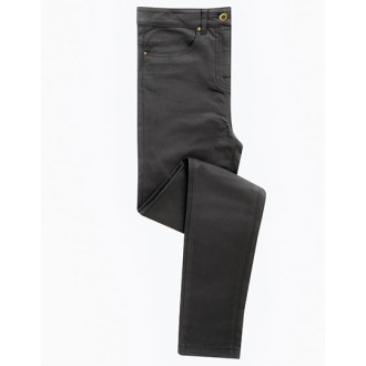 Ladies' Performance Chino Jeans, Farben: charcoal