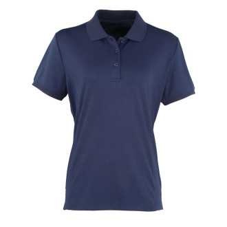 Women's Coolchecker Piqué Polo - Polyester | bis 2XL, Farben: navy