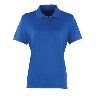 Women's Coolchecker Piqué Polo - Polyester | bis 2XL, Farben: royal