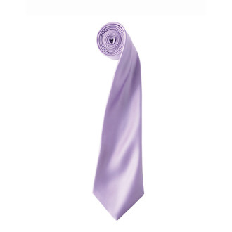 Colours Collection - Satin Krawatte, Krawatten- und Tuchfarben: lilac