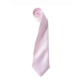 Colours Collection - Satin Krawatte, Krawatten- und Tuchfarben: pink