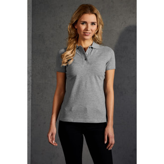 Womens Superior Polo - Baumwolle | bis 3XL, Farben: sports grey