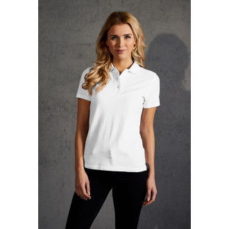 Womens Superior Polo - Baumwolle | bis 3XL, Farben: white