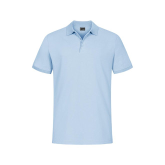 Mens Polo - Mischgewebe | bis 5XL, Farben: ice blue