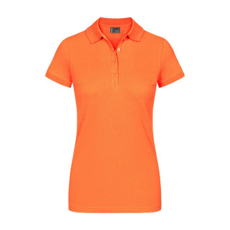 Womens Polo - Mischgewebe | bis 3XL, Farben: flame