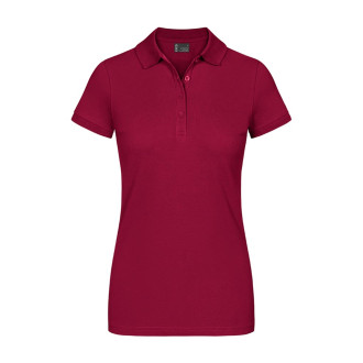 Womens Polo - Mischgewebe | bis 3XL, Farben: granat
