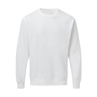 Basic Sweatshirt - Mischgewebe | bis 3XL, Farben: white