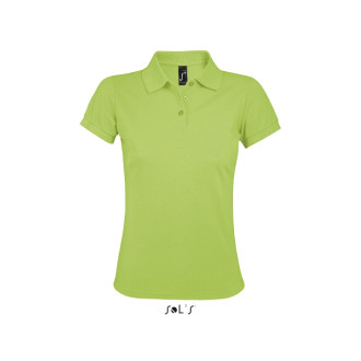 Damen Polo Prime - Mischgewebe | bis 3XL, Farben: apple
