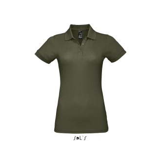 Damen Polo Prime - Mischgewebe | bis 3XL, Farben: army