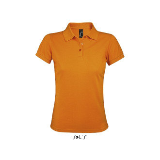 Damen Polo Prime - Mischgewebe | bis 3XL, Farben: orange