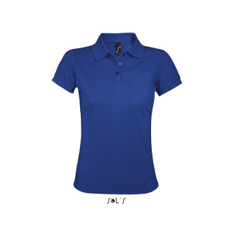 Damen Polo Prime - Mischgewebe | bis 3XL, Farben: royal